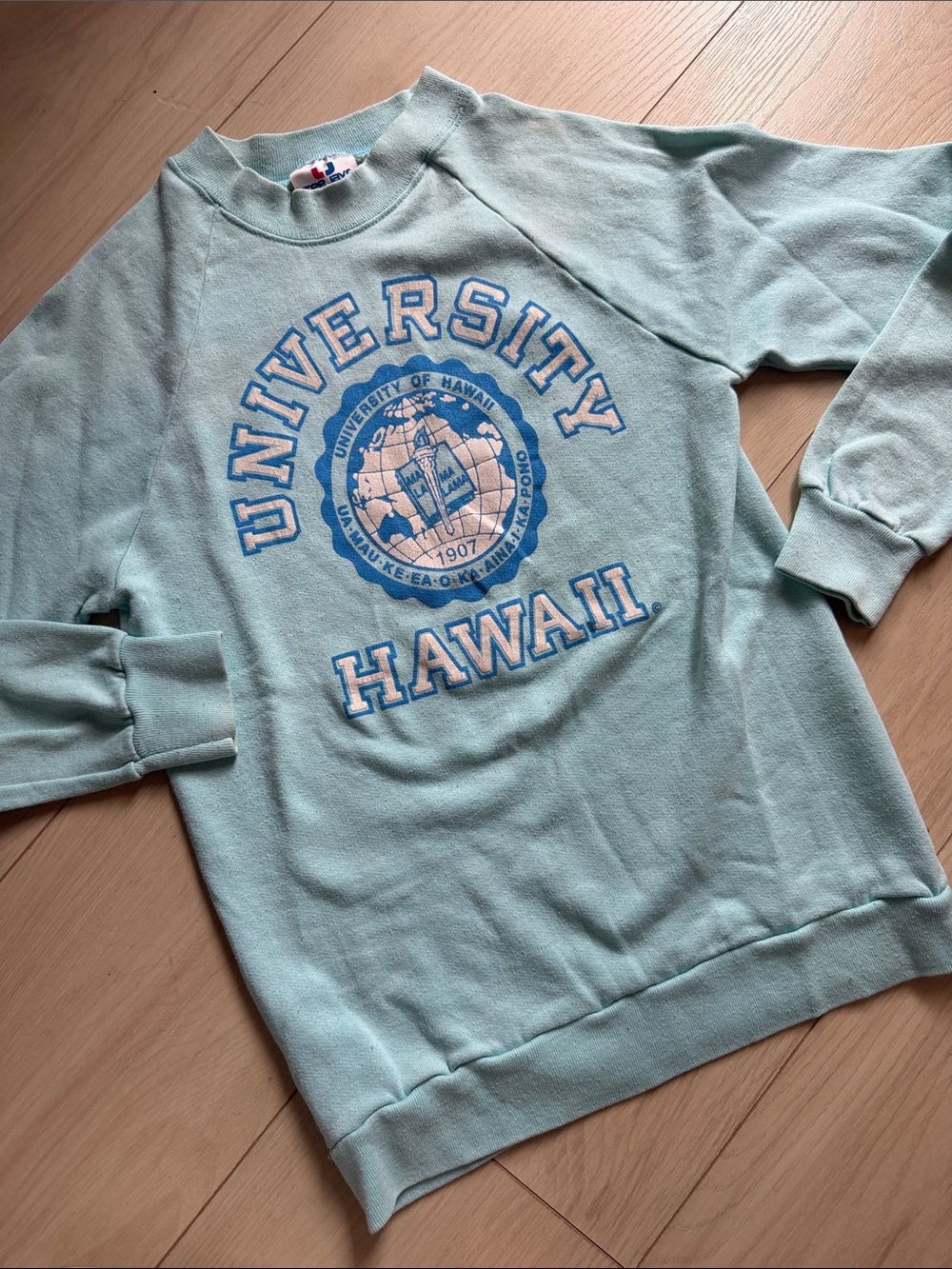 1960’s vintage University of Hawaii raglan sweatshirt